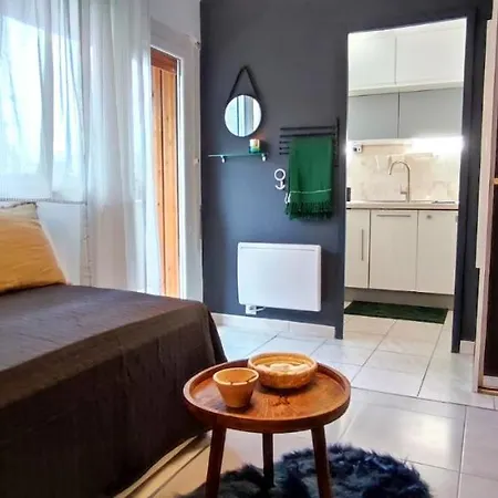 Michelet Studio Climatise Avec Balcon Et Parking Ferme Montpellier Exterior photo